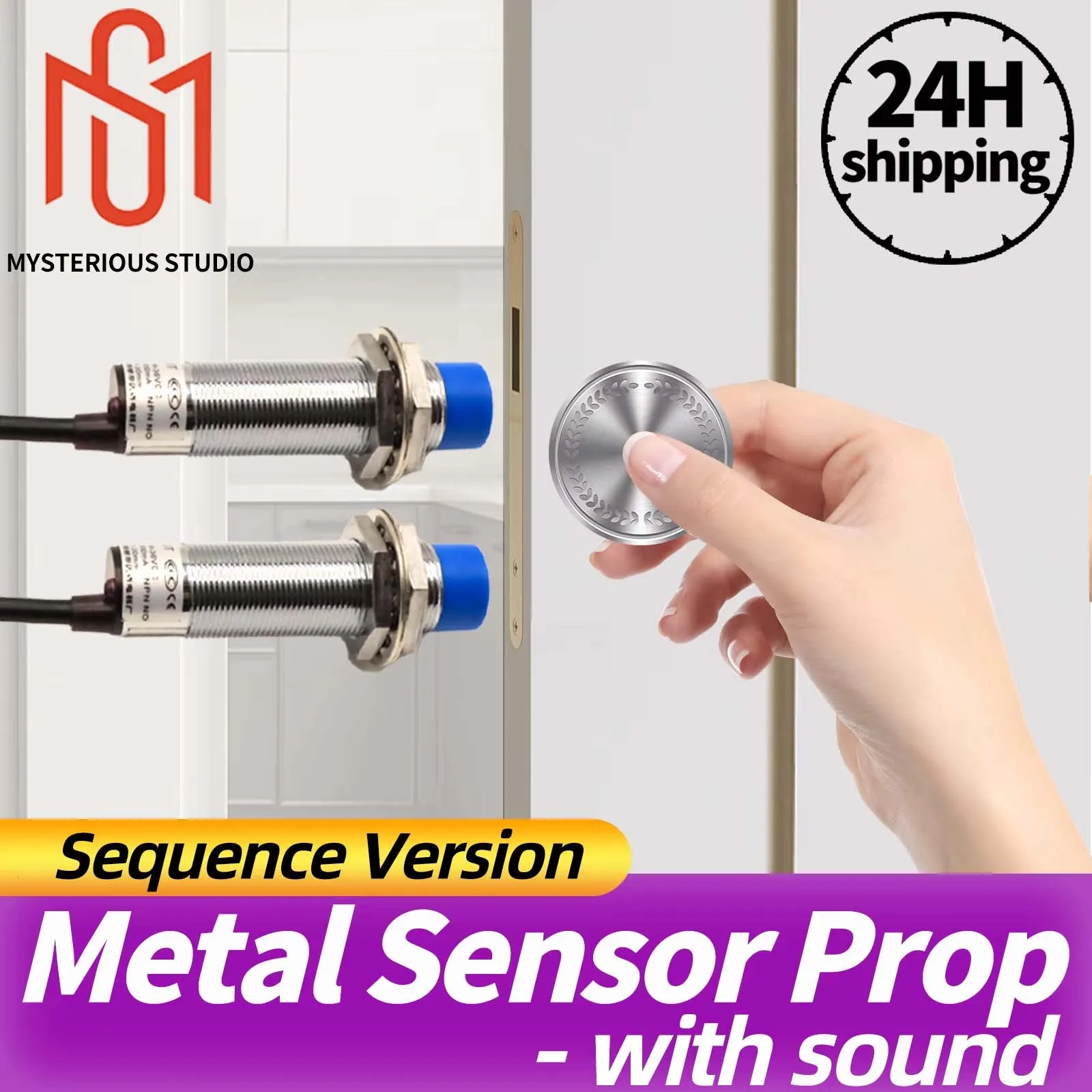 Мистический реквизит для квест-комнаты: металлический датчик. Размещайте металлические предметы рядом с металлическими датчиками в правильном порядке, чтобы разблокировать 1987.
Мистический реквизит для квест-комнаты: металлический датчик. Размещайте металлические предметы рядом с металлическими датчиками в правильном порядке, чтобы разблокировать 1987.