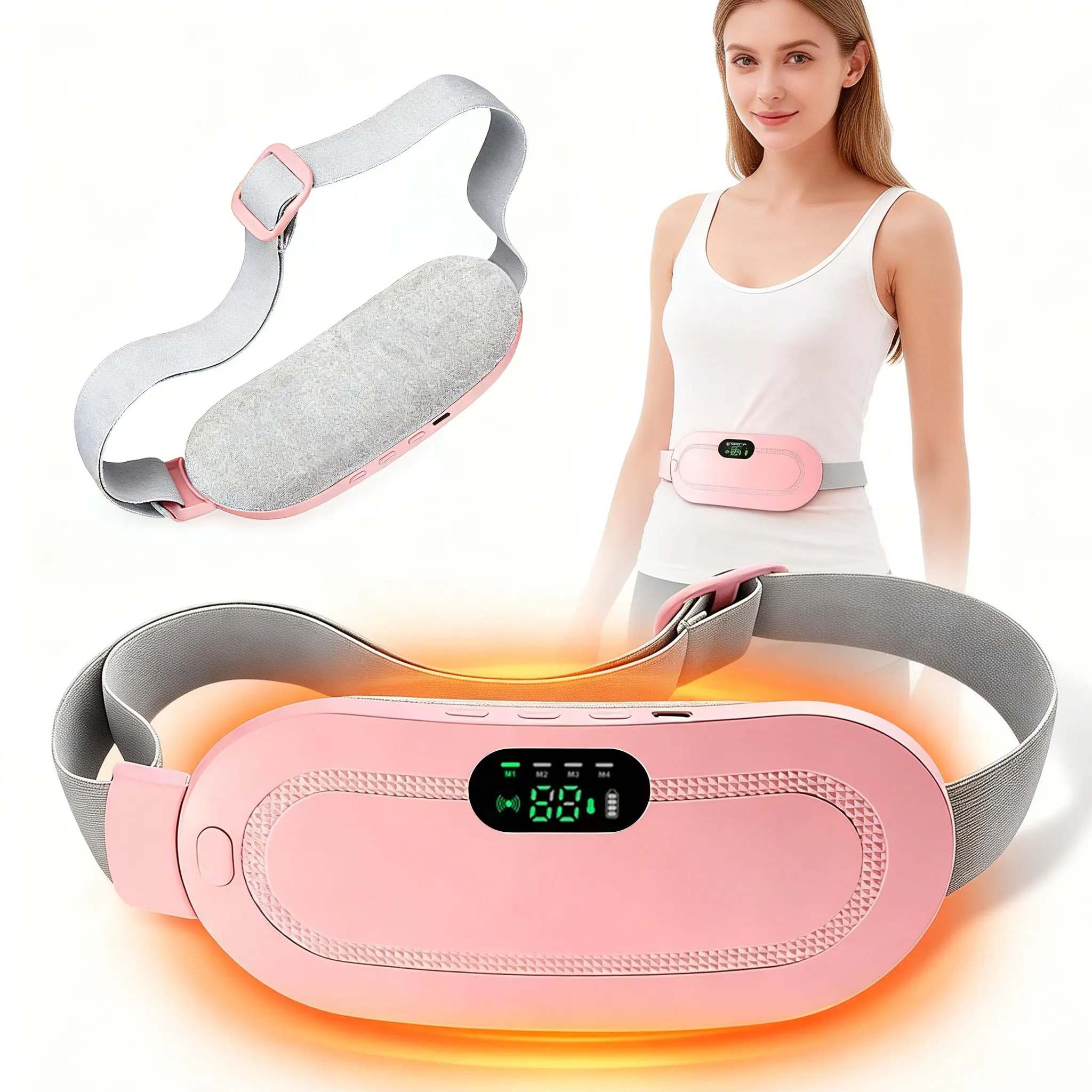 Neidga Electric Heating Menstrual Belt with Vibration Pain Relief Cramps
Neidga Electric Heating Menstrual Belt with Vibration Pain Relief Cramps