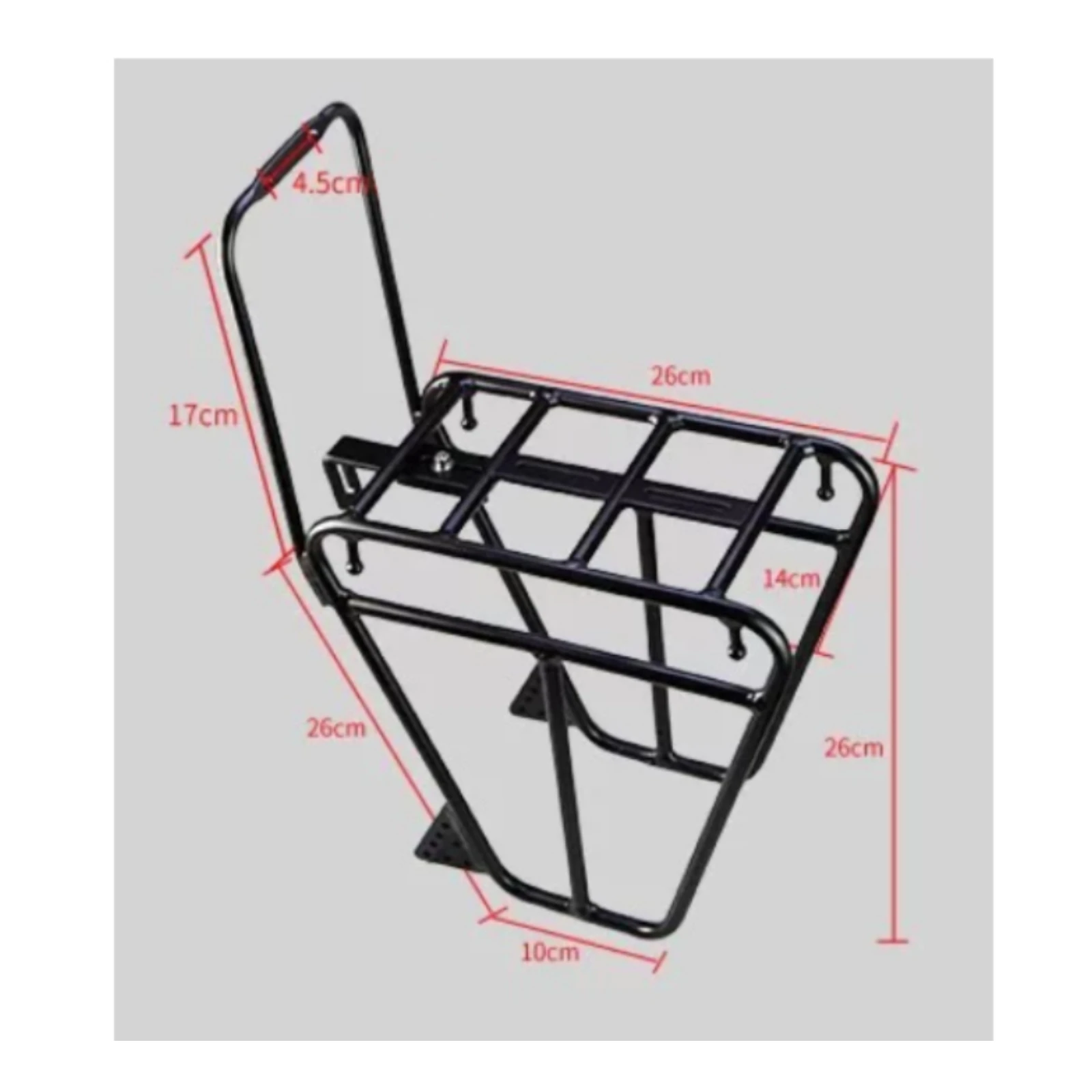 Aluminum Alloy Bicycle Front Carrier With Side Hanger Luggage Mount Rack Cycling Accessory For Long Distance Bikepacking
Aluminum Alloy Bicycle Front Carrier With Side Hanger Luggage Mount Rack Cycling Accessory For Long Distance Bikepacking