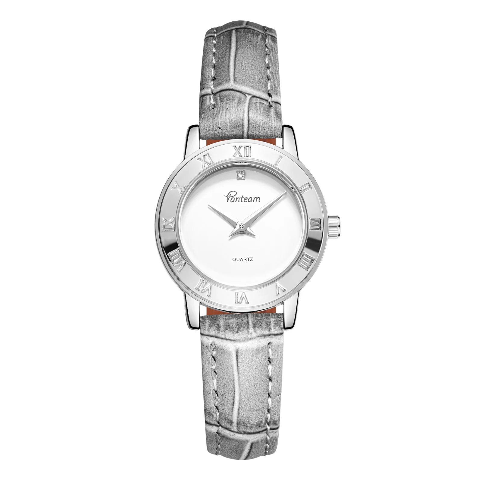 Vanteam Women's Quartz Watch Waterproof Grey Leather Strap Compact Dial Elegant Casual Women's High Quality Clock
Vanteam Women's Quartz Watch Waterproof Grey Leather Strap Compact Dial Elegant Casual Women's High Quality Clock