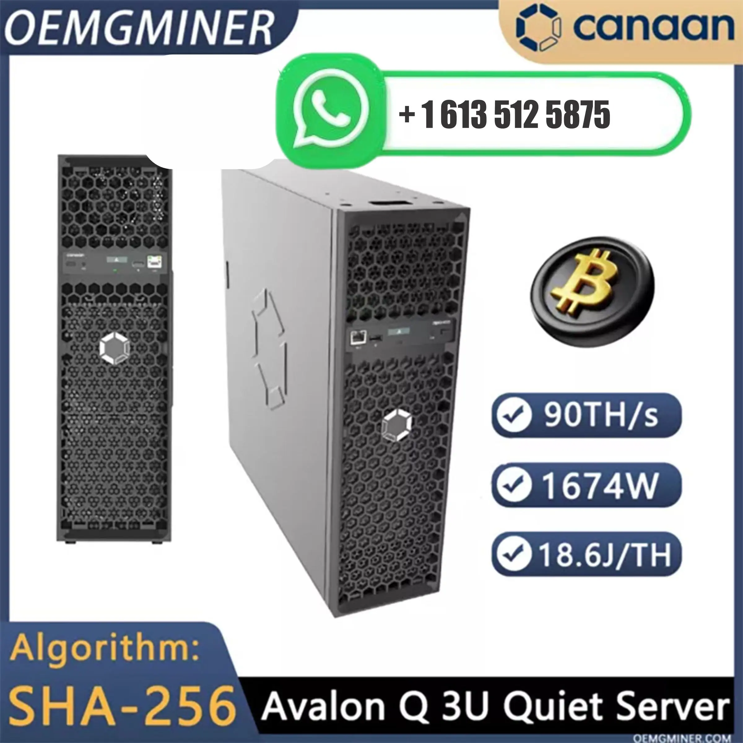 JY Top Offer Buy 2 Get 1 Free Canaan Avalon Q 90TH/S 1674W Home Quite Miner in Stock, Limited Time Offer
JY Top Offer Buy 2 Get 1 Free Canaan Avalon Q 90TH/S 1674W Home Quite Miner in Stock, Limited Time Offer