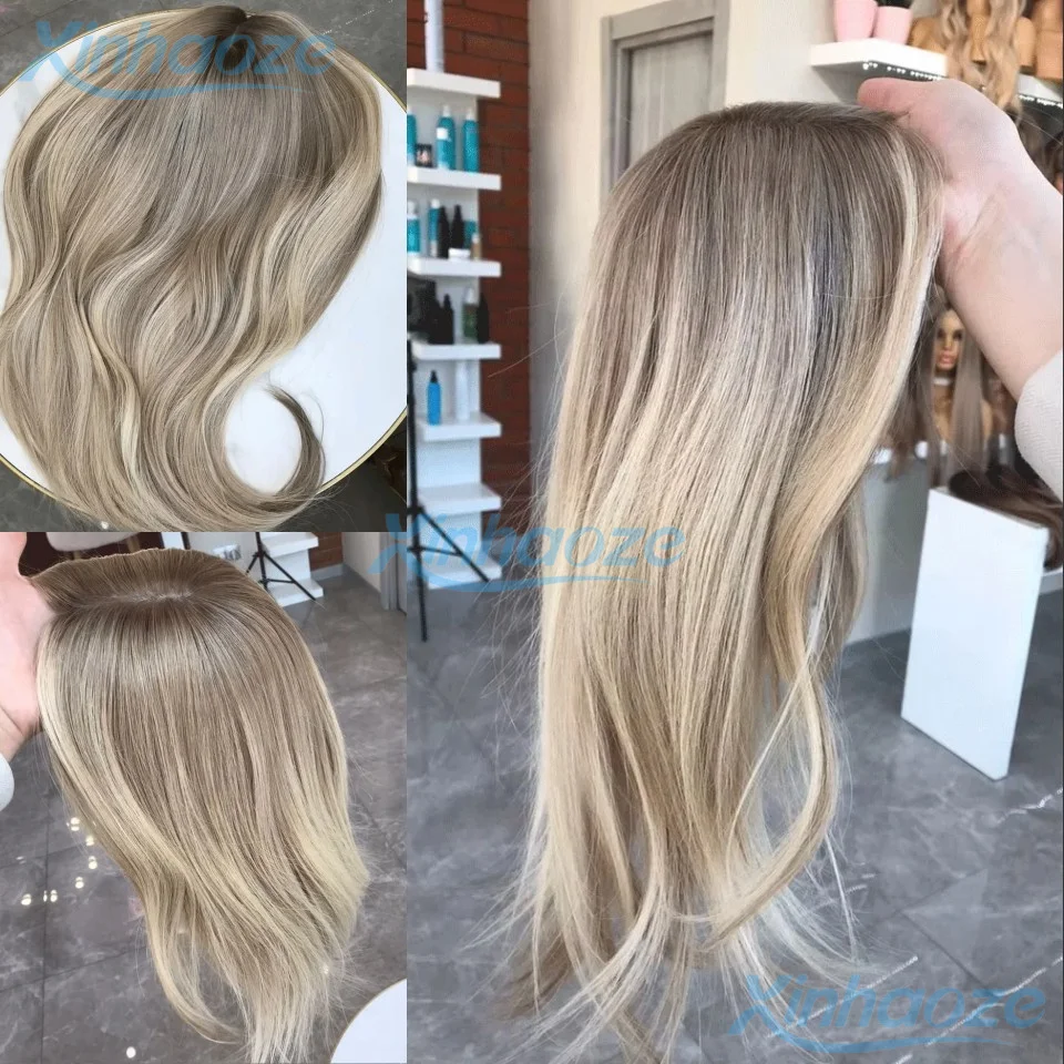 Natural Straight Human Hair Highlight #613 Colored Glueless 180% Density Brazilian Pre Plucked 13x4 Lace Front Wigs For Women
Natural Straight Human Hair Highlight #613 Colored Glueless 180% Density Brazilian Pre Plucked 13x4 Lace Front Wigs For Women