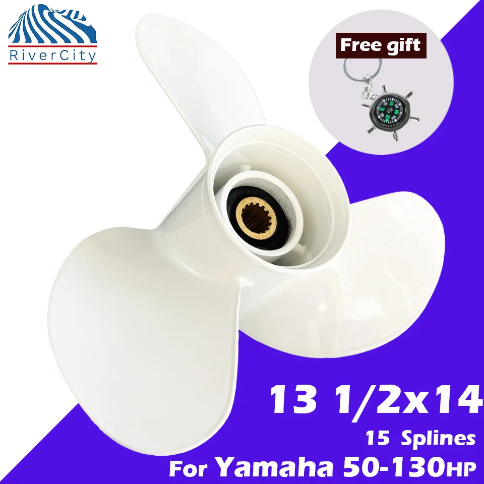 Правый 13 1/2x14 подвесной винт для лодки, пропеллер для лодки Yamaha 50-130HP, 15 зубьев, пропеллер из алюминиевого сплава, 3 лопасти 68V-45941-00-EL
Правый 13 1/2x14 подвесной винт для лодки, пропеллер для лодки Yamaha 50-130HP, 15 зубьев, пропеллер из алюминиевого сплава, 3 лопасти 68V-45941-00-EL