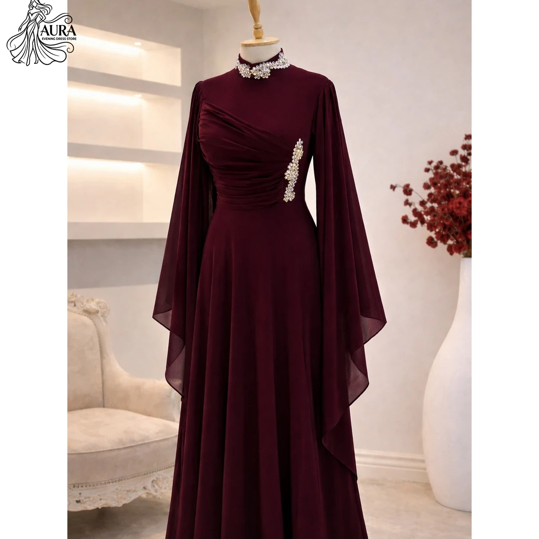 Aura Women's Prom Dress 2026 Lapel A Word Reception Dresses for Weddings Custom Made Korean Popular Dress Satin Elegant Gown
Aura Women's Prom Dress 2026 Lapel A Word Reception Dresses for Weddings Custom Made Korean Popular Dress Satin Elegant Gown