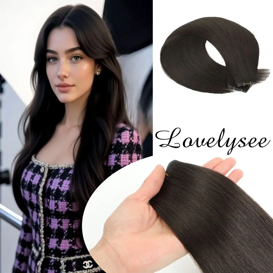 Natural Black Hair Bundles Real Human Hair Extensions 18-22 Inch 50g Genius Weft Hair Extensions
Natural Black Hair Bundles Real Human Hair Extensions 18-22 Inch 50g Genius Weft Hair Extensions
