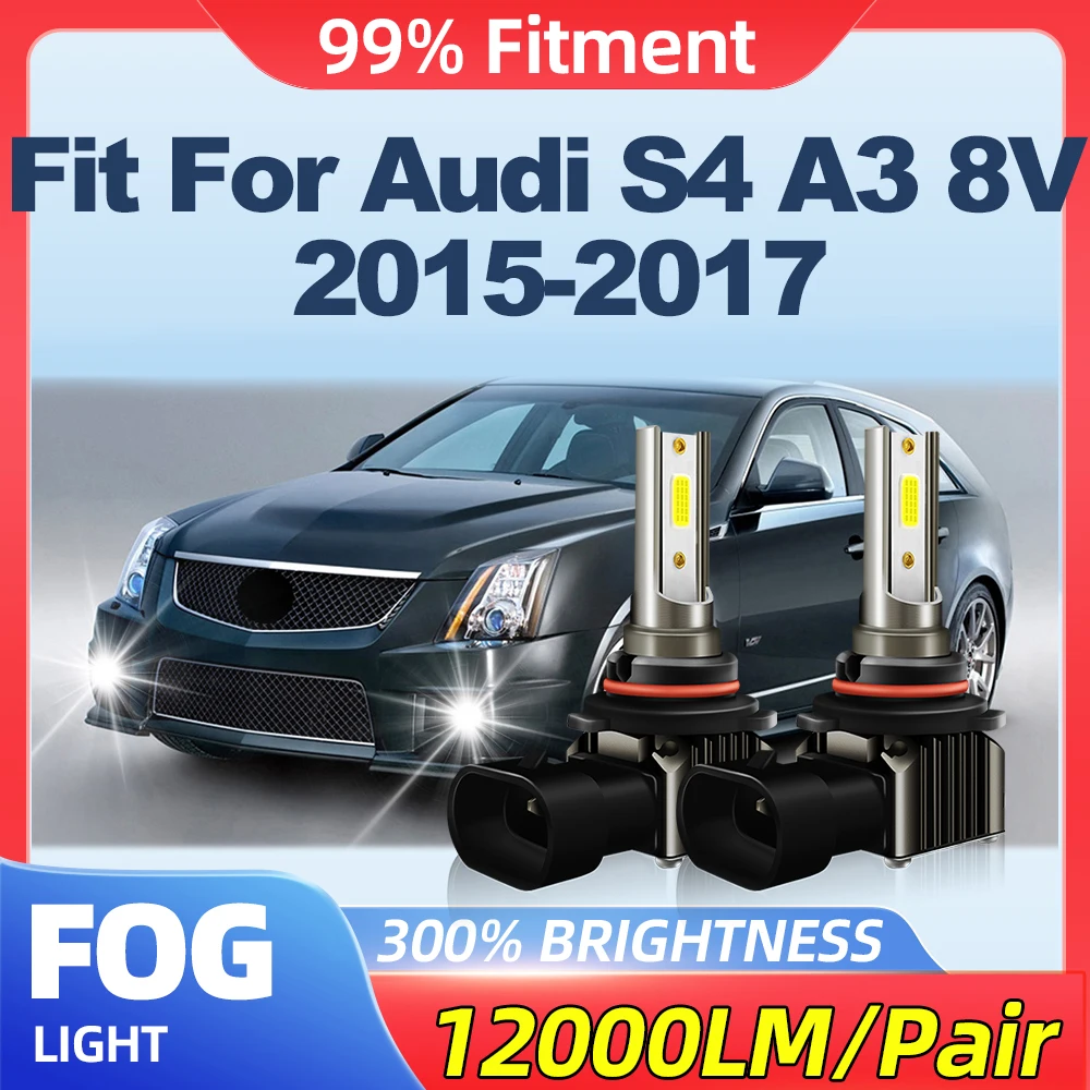 Подходит для Audi S4 A3 8V 2015 2016 2017 200 Вт Супер яркие противотуманные фары 24000LM Противотуманные фары Canbus 12 В 6000 К Белый Plug And Play
Подходит для Audi S4 A3 8V 2015 2016 2017 200 Вт Супер яркие противотуманные фары 24000LM Противотуманные фары Canbus 12 В 6000 К Белый Plug And Play