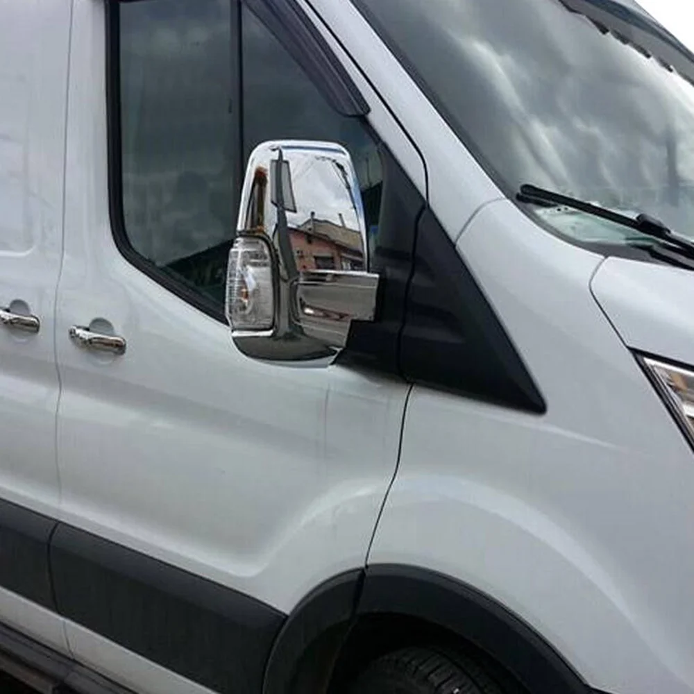 For Ford Transit 2019-Up Models. Chrome Mirror Cover 2 Pcs. Stainless Steel. A+ Quality. Car Accessories
For Ford Transit 2019-Up Models. Chrome Mirror Cover 2 Pcs. Stainless Steel. A+ Quality. Car Accessories