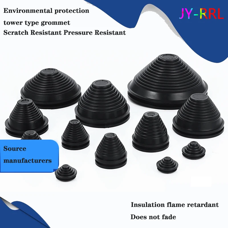 Tower Protection Coil Pagoda Rubber Ring Seal Ring Tapered Thread Power Distribution Cabinet Dust-Proof Outlet Protective Sleeve
Tower Protection Coil Pagoda Rubber Ring Seal Ring Tapered Thread Power Distribution Cabinet Dust-Proof Outlet Protective Sleeve
