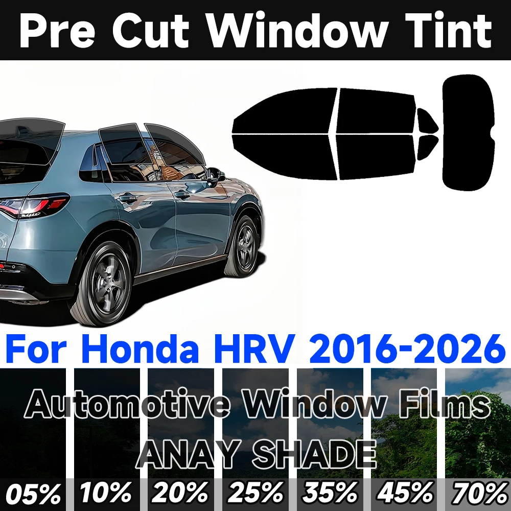 Pre-Cut Window Tint for Honda Hrv 2016-2026 Any Year Shade Auto Sun Uv Blocking Heat 2-Ply Window Protector Privacy Films
Pre-Cut Window Tint for Honda Hrv 2016-2026 Any Year Shade Auto Sun Uv Blocking Heat 2-Ply Window Protector Privacy Films