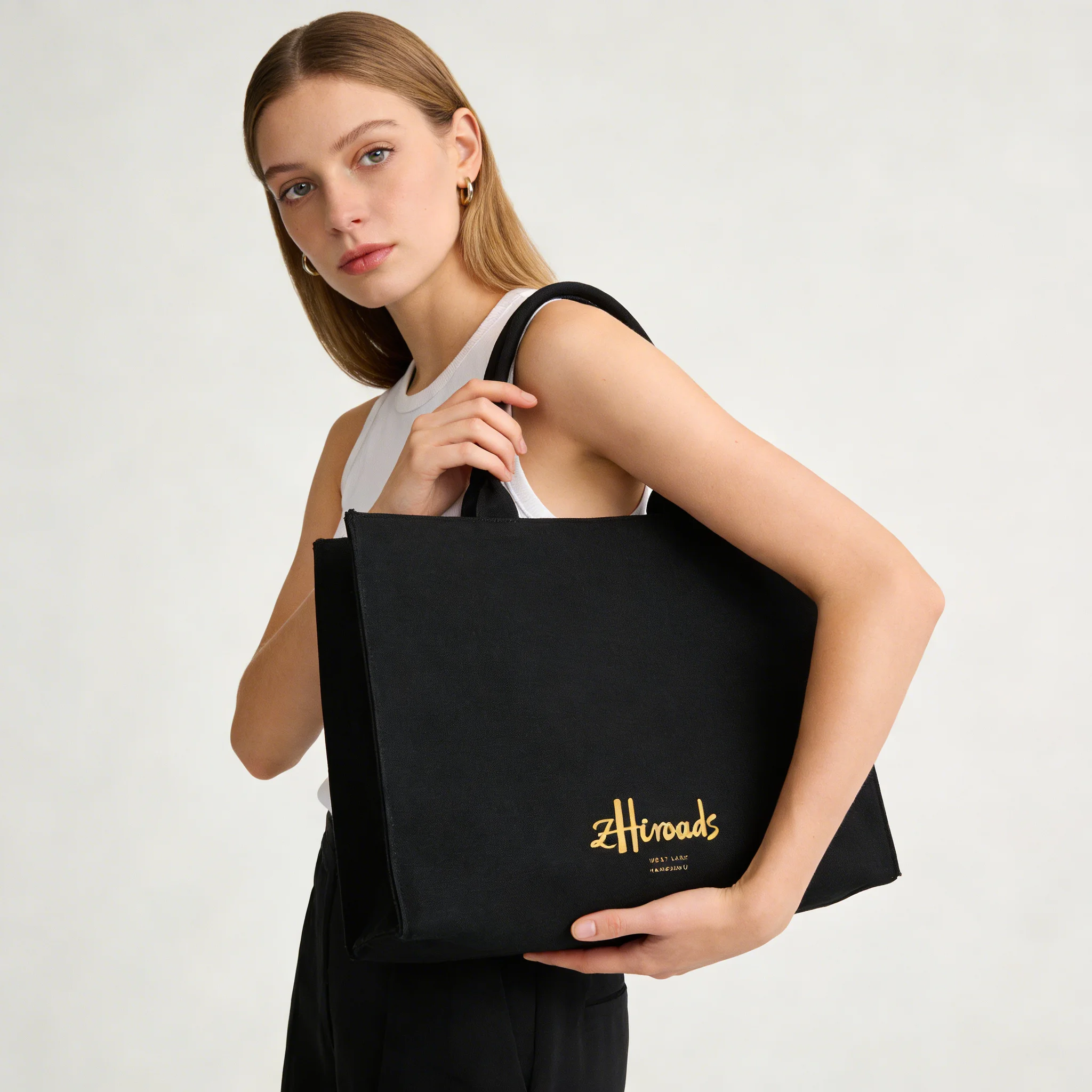 Модная холщовая сумка-тоут для женщин, высококачественная тканевая сумка через плечо, большая сумка-шоппер для работы, учебы, путешествий, 202
Модная холщовая сумка-тоут для женщин, высококачественная тканевая сумка через плечо, большая сумка-шоппер для работы, учебы, путешествий, 202