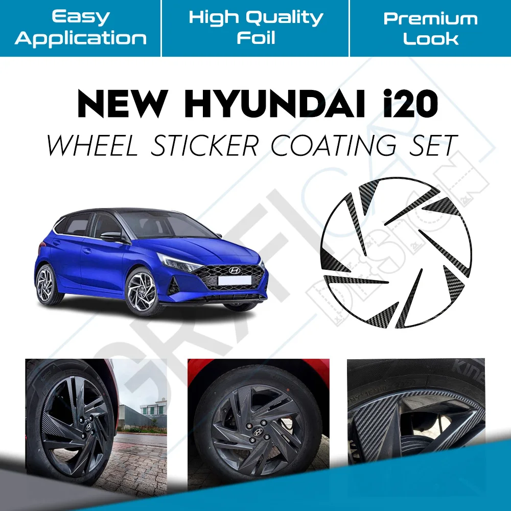 Hyundai i20 обод наклейка для покрытия Высококачественная виниловая фольга долговечный Эстетический внешний вид легкое применение водонепроницаемая
Hyundai i20 обод наклейка для покрытия Высококачественная виниловая фольга долговечный Эстетический внешний вид легкое применение водонепроницаемая