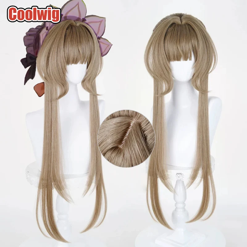Coolwig Synthetic Hair Sandrone Marionette Cosplay Wigs Genshin Impact Sandrone Marionette 75cm Long Brown Wig Heat Resistant
Coolwig Synthetic Hair Sandrone Marionette Cosplay Wigs Genshin Impact Sandrone Marionette 75cm Long Brown Wig Heat Resistant
