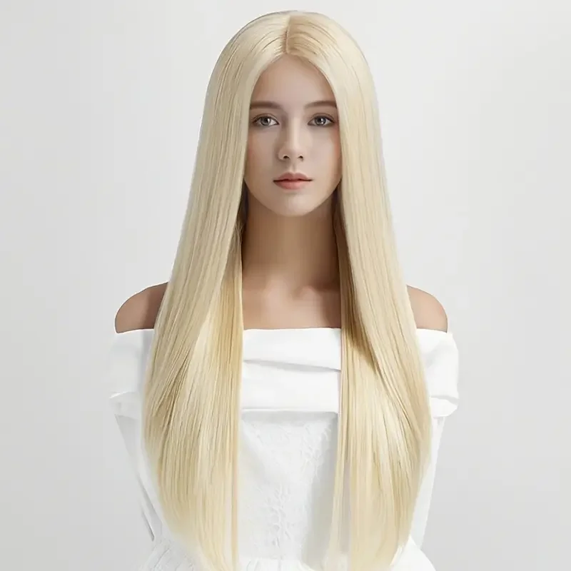 28-Inch Heat Resistant Straight Wig for Women - Elegant, Middle Part, Perfect for Daily Wear & Cosplay
28-Inch Heat Resistant Straight Wig for Women - Elegant, Middle Part, Perfect for Daily Wear & Cosplay