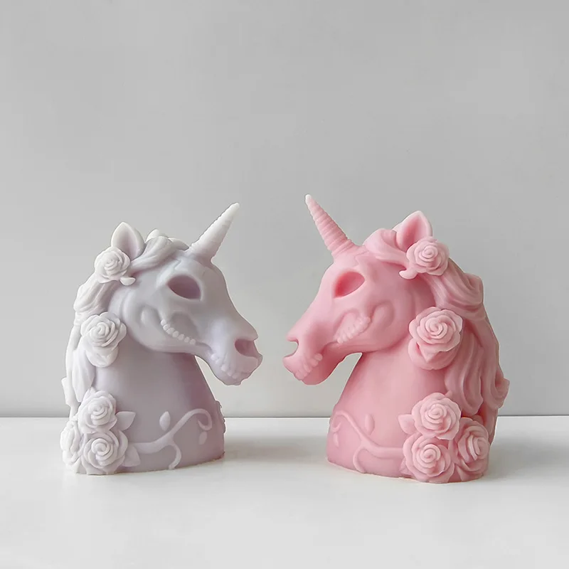 B0084 Aromatherapy Candle Mold 3D Unicorn Silicone Mold DIY Animal Candle Gypsum Dropper Decoration
B0084 Aromatherapy Candle Mold 3D Unicorn Silicone Mold DIY Animal Candle Gypsum Dropper Decoration