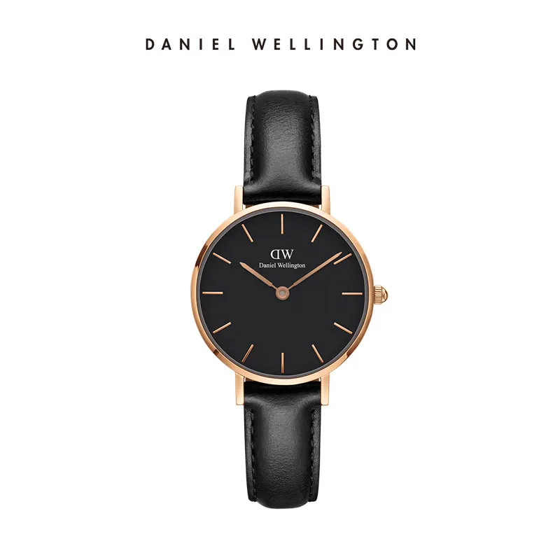 Daniel Wellington Petite 28mm Sheffield Women Quartz Watch Rose Gold Case Black Dial Leather Strap Minimalist Luxury Wristwatch
Daniel Wellington Petite 28mm Sheffield Women Quartz Watch Rose Gold Case Black Dial Leather Strap Minimalist Luxury Wristwatch