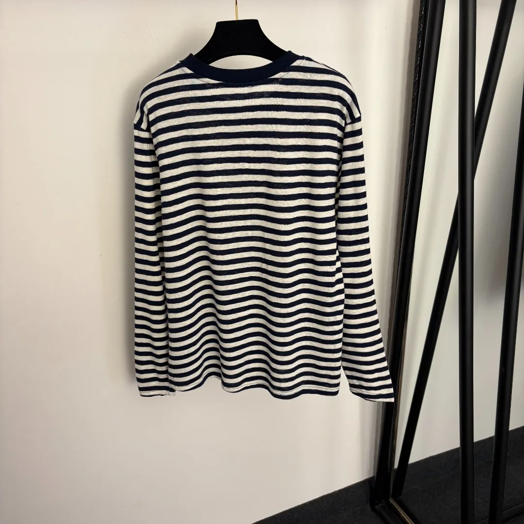 2026 New Women'S Striped Long-Sleeved Clothes Blue And White Pure Cotton Wear Comfortable Versatile Fashion
2026 New Women'S Striped Long-Sleeved Clothes Blue And White Pure Cotton Wear Comfortable Versatile Fashion