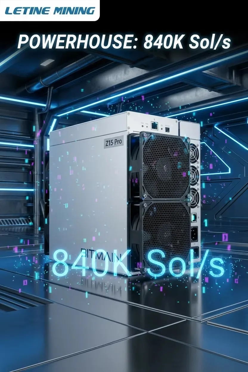 Buy 3 get 2 Free Bitmain Antminer Z15 Pro 840ksol/s 2560W Zcash Miner
Buy 3 get 2 Free Bitmain Antminer Z15 Pro 840ksol/s 2560W Zcash Miner