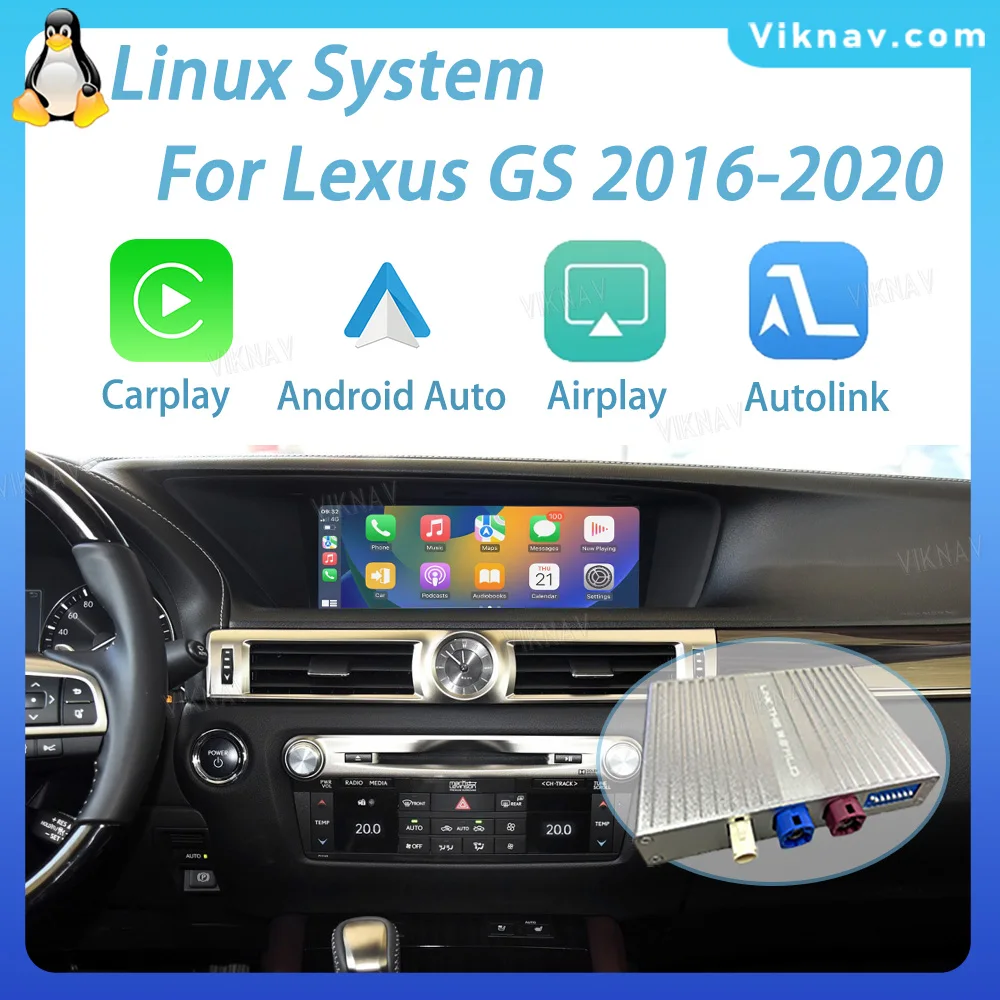 Интерфейсная коробка Viknav Linux, экран 12,3 дюйма для Lexus GS 2016-2020, беспроводной Apple CarPlay, Android, поддерживает только оригинальные автомобили
Интерфейсная коробка Viknav Linux, экран 12,3 дюйма для Lexus GS 2016-2020, беспроводной Apple CarPlay, Android, поддерживает только оригинальные автомобили