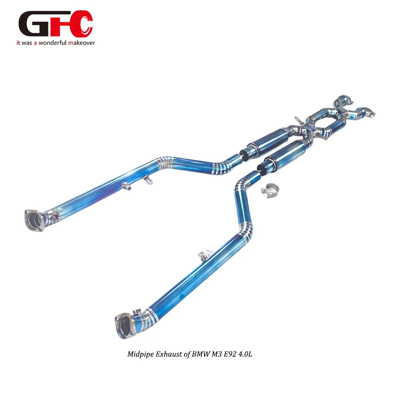 OEM+ Valvetronic Titanium Alloy Mid Pipe for BMW M3 E92 4.0L V8 Center Exhaust System Professional Grade
OEM+ Valvetronic Titanium Alloy Mid Pipe for BMW M3 E92 4.0L V8 Center Exhaust System Professional Grade