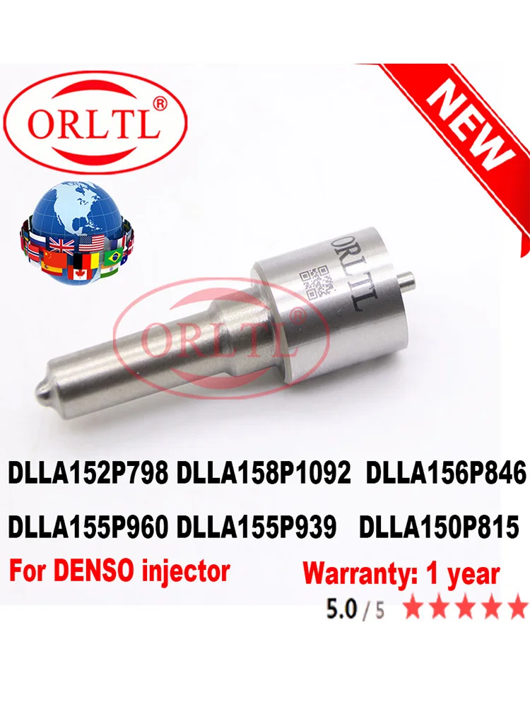 Форсунка топливного форсунки ORLTL DLLA152P798 DLLA158P1092 DLLA150P815 DLLA156P846 DLLA155P960 DLLA155P939 для DENSO Common Rail
Форсунка топливного форсунки ORLTL DLLA152P798 DLLA158P1092 DLLA150P815 DLLA156P846 DLLA155P960 DLLA155P939 для DENSO Common Rail