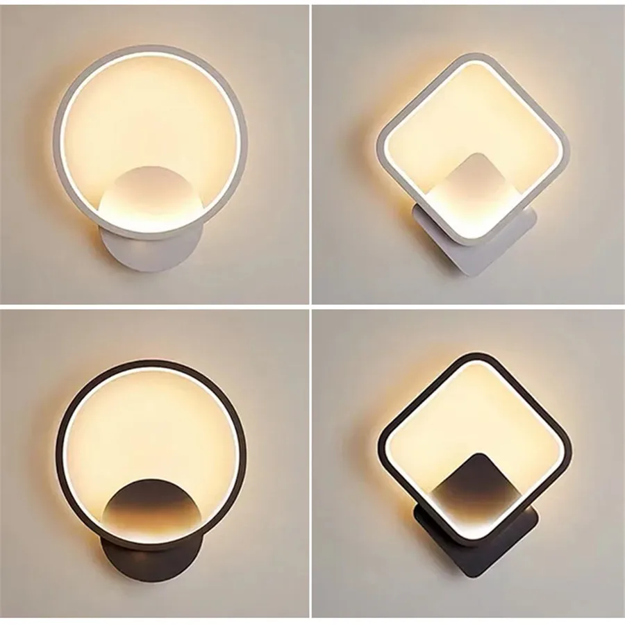 Led Nordic Interior Small Wall Lamp Simple Square Circular Bedside Lamps Aisle Corridor Background Decorative Wall Light Sconce
Led Nordic Interior Small Wall Lamp Simple Square Circular Bedside Lamps Aisle Corridor Background Decorative Wall Light Sconce
