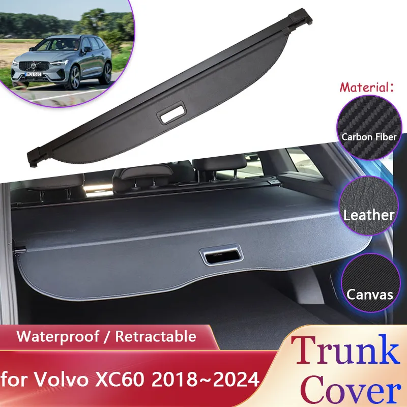 Занавеска в багажник автомобиля для Volvo XC60 2018 ~ 2024 2019, стеллаж для хранения багажа, водонепроницаемые выдвижные чехлы для грузовых накладок, аксессуары
Занавеска в багажник автомобиля для Volvo XC60 2018 ~ 2024 2019, стеллаж для хранения багажа, водонепроницаемые выдвижные чехлы для грузовых накладок, аксессуары