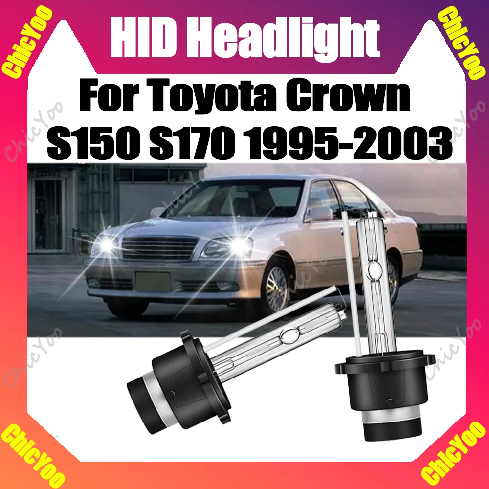 2X 35W High Power Super Bright D2S Xenon Headlight Bubs 6000K White HID Headlights 20000LM For Toyota Crown S150 S170 1995-2003
2X 35W High Power Super Bright D2S Xenon Headlight Bubs 6000K White HID Headlights 20000LM For Toyota Crown S150 S170 1995-2003