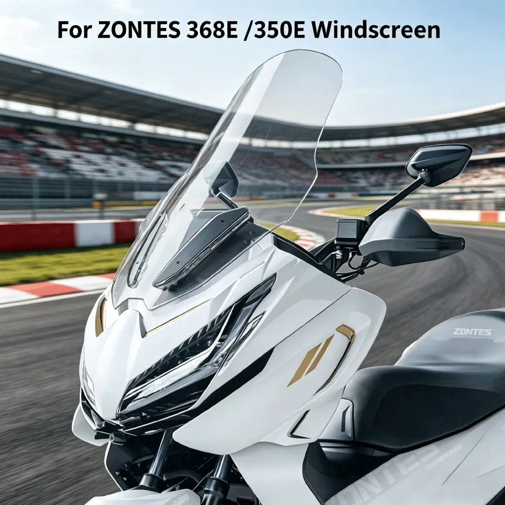 For ZONTES 368E 350E Motorcycle Windscreen, Heighten Front Deflector Windshield, High Quality Retrofit Modified Motorbike Access
For ZONTES 368E 350E Motorcycle Windscreen, Heighten Front Deflector Windshield, High Quality Retrofit Modified Motorbike Access