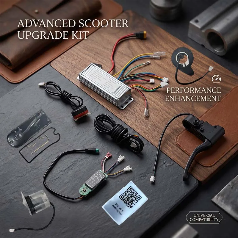 350W 36V 17A Electric Scooter Controller Set with Bluetooth Tuya App for Foston X-Play Digma 10 inch E-Scooter Parts Repair
350W 36V 17A Electric Scooter Controller Set with Bluetooth Tuya App for Foston X-Play Digma 10 inch E-Scooter Parts Repair