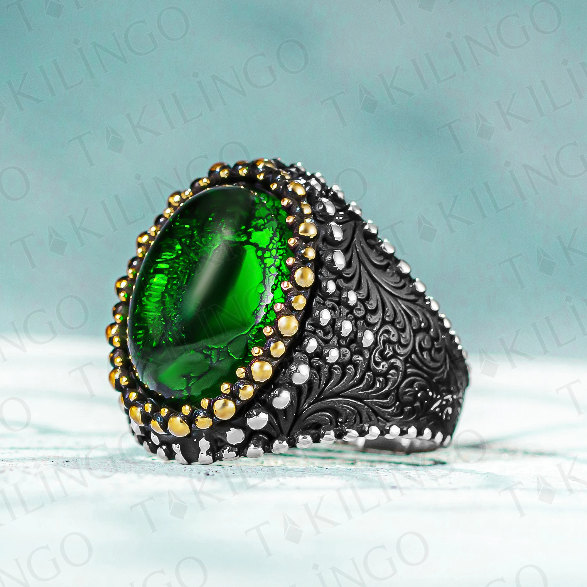 Natural Green Agate Sterling Silver Ring for Men,Green Agate Stone Rings for Men, Handmade Mens Turkish Ring Jewelry
Natural Green Agate Sterling Silver Ring for Men,Green Agate Stone Rings for Men, Handmade Mens Turkish Ring Jewelry