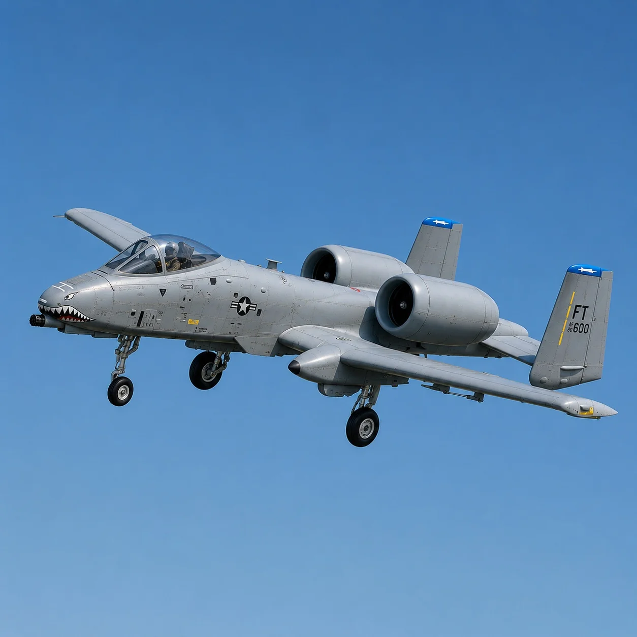 4 CH XFly-Model A-10 Warthog Twin 50mm V2 RC EDF Jet PNP Without Flying controller system/PNP with Flying controller system
4 CH XFly-Model A-10 Warthog Twin 50mm V2 RC EDF Jet PNP Without Flying controller system/PNP with Flying controller system