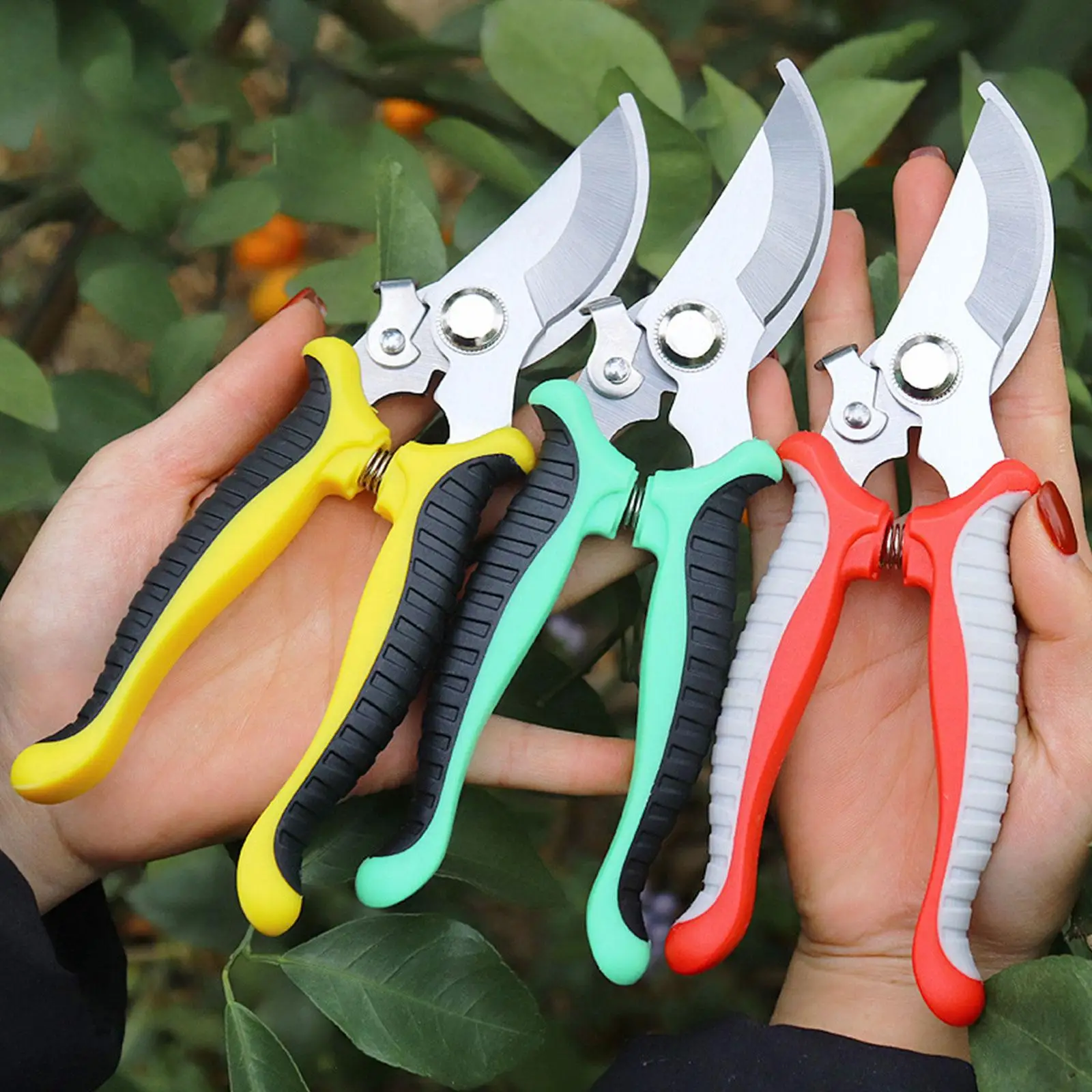 Garden Pruning Shear Garden Tree Branch Cutter for Yard trimming plants small branches Heavy Duty Handheld Scissors Tree Clipper
Garden Pruning Shear Garden Tree Branch Cutter for Yard trimming plants small branches Heavy Duty Handheld Scissors Tree Clipper