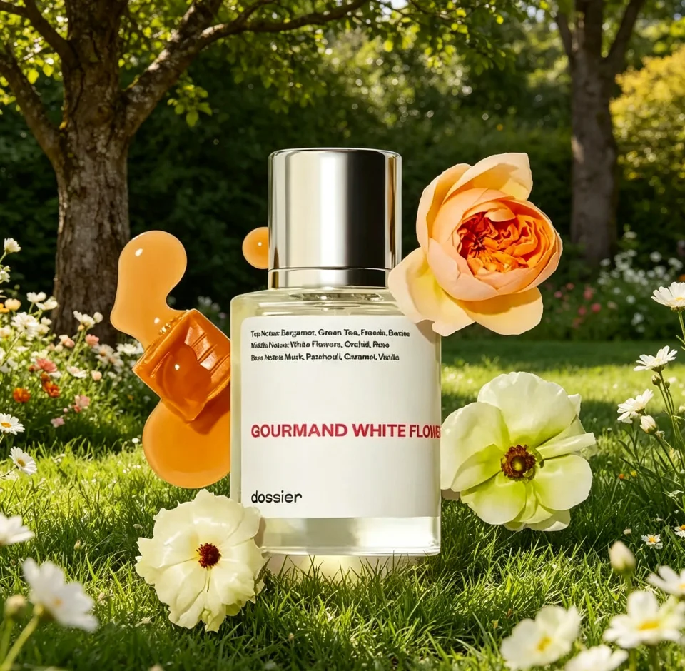Dossier GOURMAND WHITE FLOW perfume floral note, delicious sweet fragrance, lasting fragrance/romantic lasting spray/Middle East perfume, fresh and lasting, suitable for many occasions
Dossier GOURMAND WHITE FLOW perfume floral note, delicious sweet fragrance, lasting fragrance/romantic lasting spray/Middle East perfume, fresh and lasting, suitable for many occasions