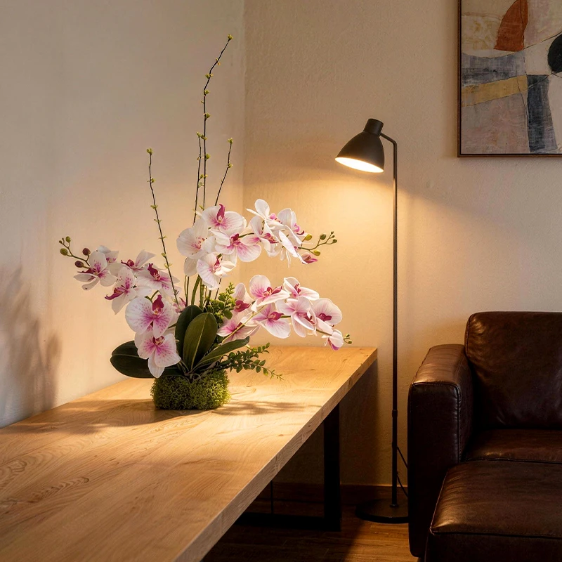 4 Colors Artificial Phalaenopsis Orchid Arrangement Real Touch Fake Flowers with Moss Base for Home Office Wedding Table Decor
4 Colors Artificial Phalaenopsis Orchid Arrangement Real Touch Fake Flowers with Moss Base for Home Office Wedding Table Decor