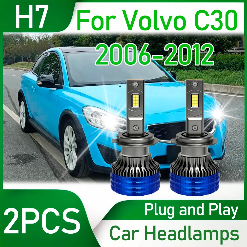 2X H7 LED Headlights 20000LM Headlamps 6000K White Bulbs With double Copper tube turbo fan auto lights For Volvo C30 2006-2012
2X H7 LED Headlights 20000LM Headlamps 6000K White Bulbs With double Copper tube turbo fan auto lights For Volvo C30 2006-2012