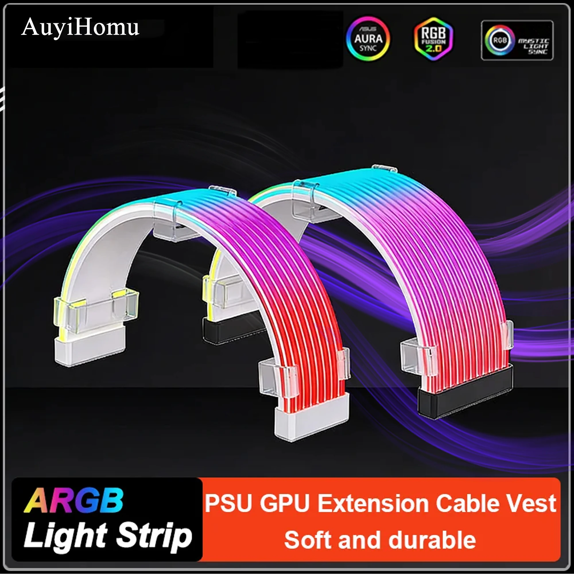 ARGB Sync Board for PC Power Supplies 24-pin GPU Graphics Cards 8-pin Cables and Chassis Illuminated Neon Cables ARGB LED Strips
ARGB Sync Board for PC Power Supplies 24-pin GPU Graphics Cards 8-pin Cables and Chassis Illuminated Neon Cables ARGB LED Strips