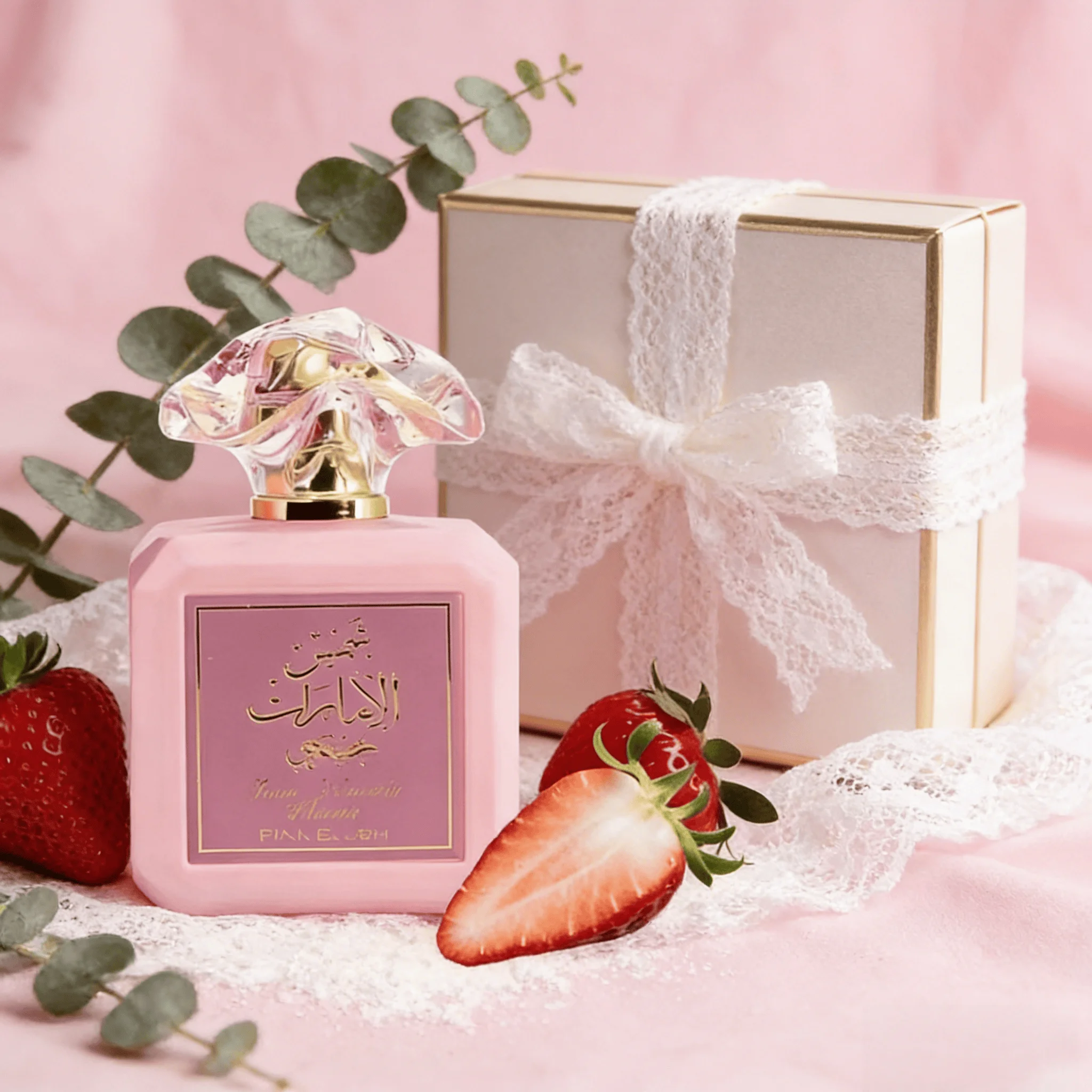 PINK BLUSH PERFUME: Experience the captivating essence of Pink Blush, an arabic perfume for women that exudes sweetness, warmth
PINK BLUSH PERFUME: Experience the captivating essence of Pink Blush, an arabic perfume for women that exudes sweetness, warmth