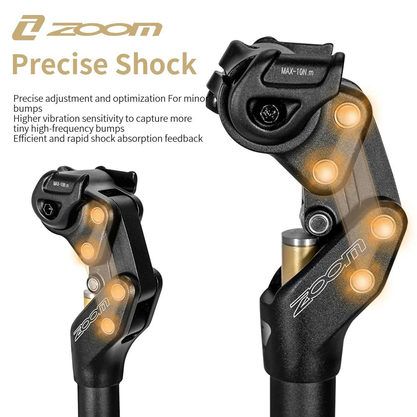 ZOOM MTB Bicycle Seatpost Bike Seat Post Shock Absorber Dropper Manual Travel Height Suspension 27.2/30.9/31.6mm Bike Seat Tube
ZOOM MTB Bicycle Seatpost Bike Seat Post Shock Absorber Dropper Manual Travel Height Suspension 27.2/30.9/31.6mm Bike Seat Tube