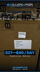 SH | Buy 5 Get 3 Free Bitmain Antminer Z15PRO Z15 840k 860k 820k ZEC ZEN 2780w Equihash Air Cooled ASIC MINER Crypto Mining
SH | Buy 5 Get 3 Free Bitmain Antminer Z15PRO Z15 840k 860k 820k ZEC ZEN 2780w Equihash Air Cooled ASIC MINER Crypto Mining
