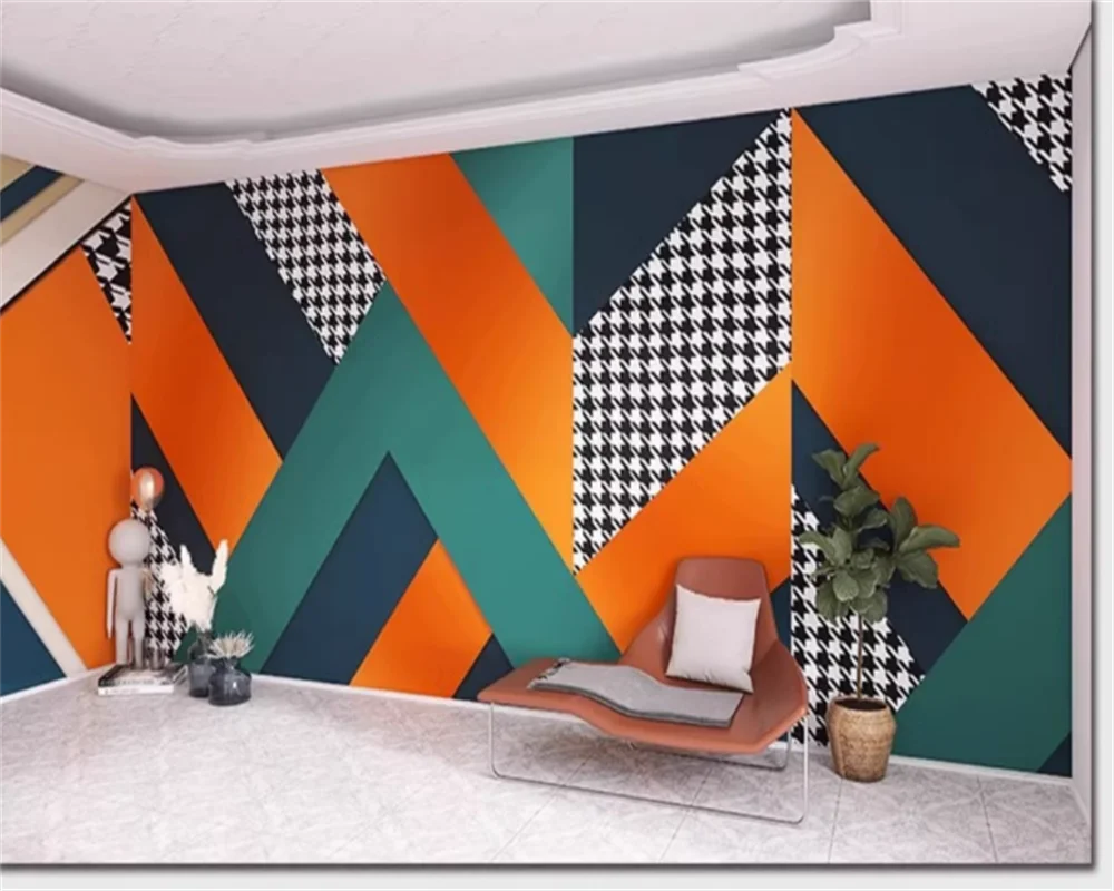 Beibehang индивидуальные современные новые обои для телевизора изголовья спальни, скандинавские геометрические цветные блокирующие обои
Beibehang индивидуальные современные новые обои для телевизора изголовья спальни, скандинавские геометрические цветные блокирующие обои