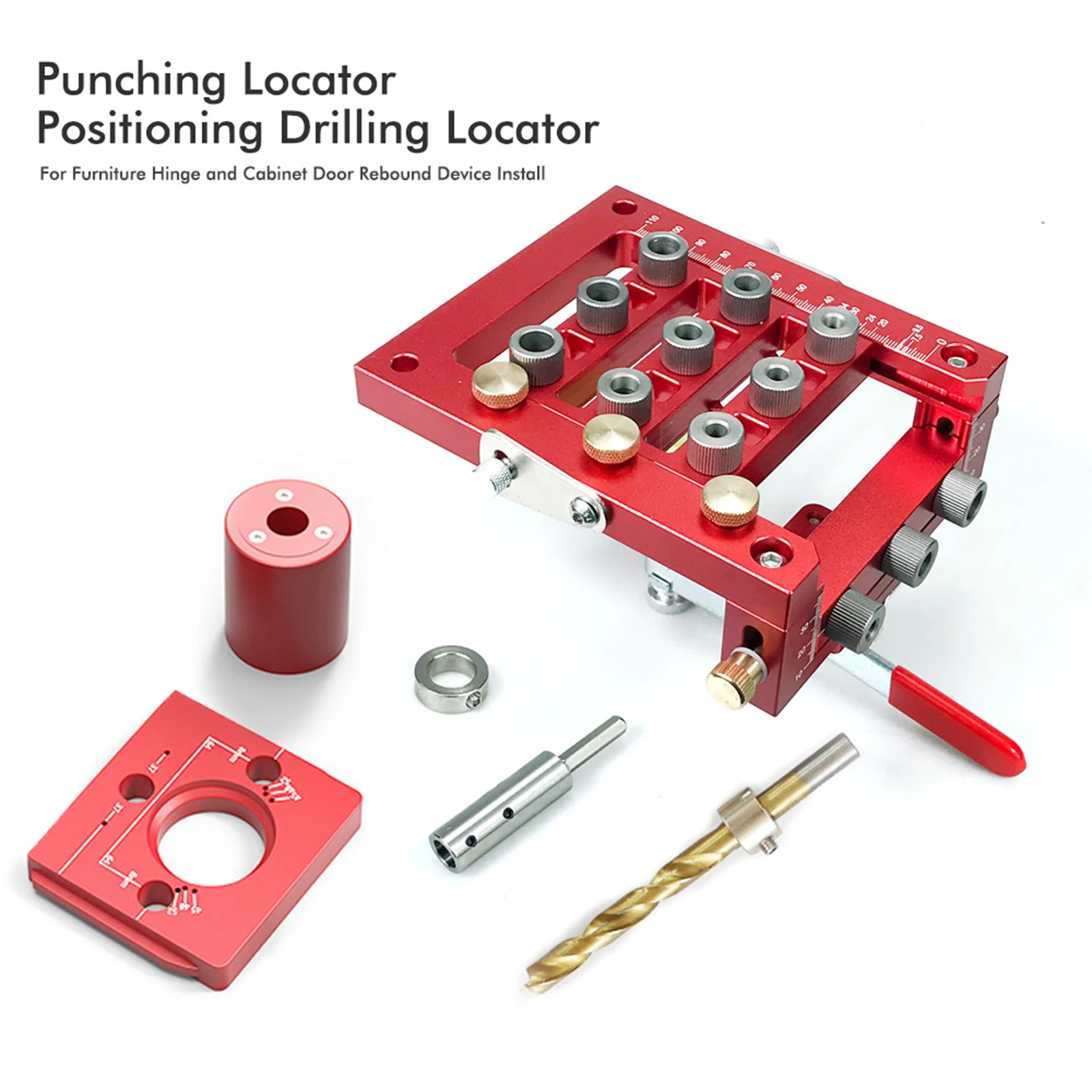 Shelf Pin Jig Hole Jig Kit with Positioning Clip Practical for Woodworking Cupboard Shelf Cabinet Versatile Punch Locator
Shelf Pin Jig Hole Jig Kit with Positioning Clip Practical for Woodworking Cupboard Shelf Cabinet Versatile Punch Locator
