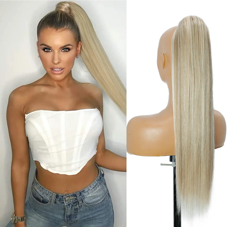 28 Inch Blonde Color Drawstring Ponytail Extension Synthetic Hair Ponytail Extension 70cm Straight Daily Life Ponytail Extension
28 Inch Blonde Color Drawstring Ponytail Extension Synthetic Hair Ponytail Extension 70cm Straight Daily Life Ponytail Extension
