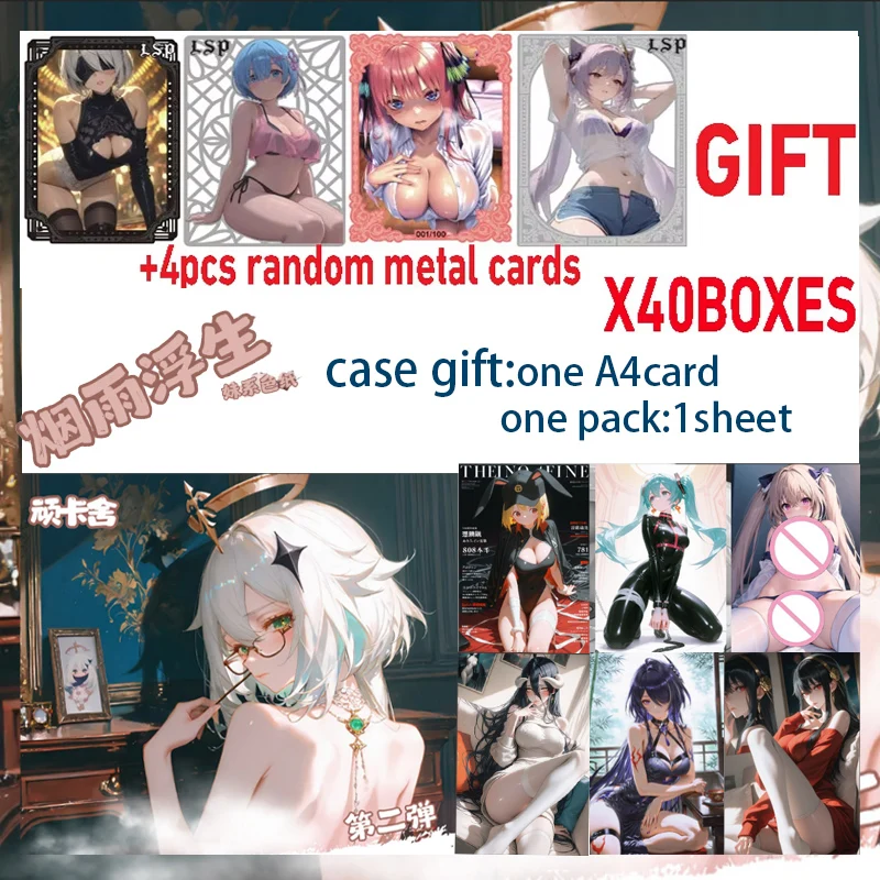 2025 Newest Goddess Story Smoke And Rain Card Color Paper TCG Sxey Girl Bikini Art Board Booster Box Habbies Gi
2025 Newest Goddess Story Smoke And Rain Card Color Paper TCG Sxey Girl Bikini Art Board Booster Box Habbies Gi