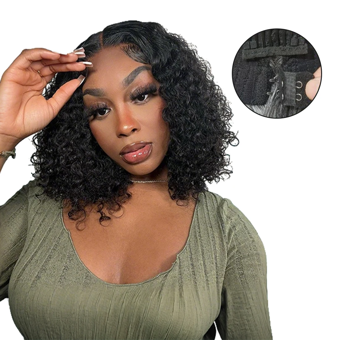 Парик CindiRiver Glueless Bob Jerry Curly из натуральных волос, 5x5, с кружевной передней частью, предварительно выщипанный, осветленный, предварительно обрезанный, готовый к носке, с кружевной застежкой
Парик CindiRiver Glueless Bob Jerry Curly из натуральных волос, 5x5, с кружевной передней частью, предварительно выщипанный, осветленный, предварительно обрезанный, готовый к носке, с кружевной застежкой