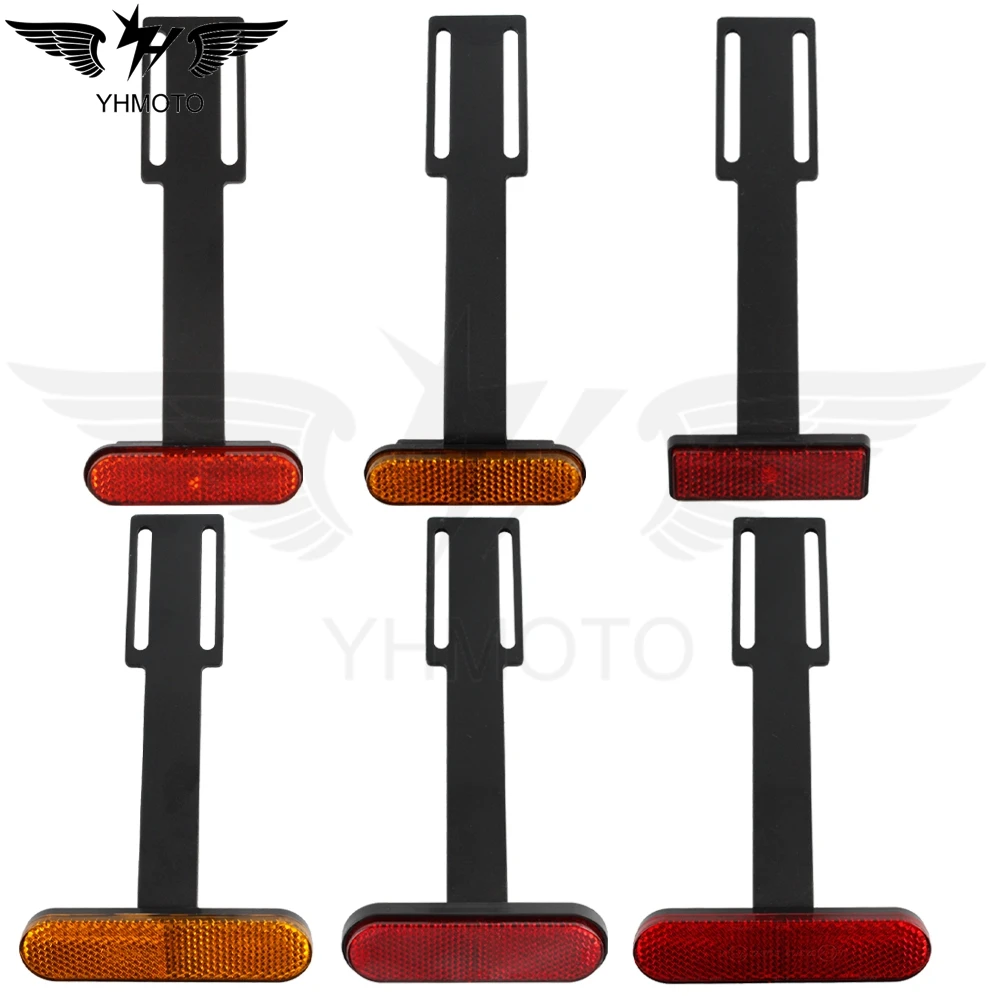 Universal Cat's Eyes Motorcycle Rear Reflector T-Holder Oval Reflector For Honda For Harley For Yamaha For KTM For Kawasaki
Universal Cat's Eyes Motorcycle Rear Reflector T-Holder Oval Reflector For Honda For Harley For Yamaha For KTM For Kawasaki