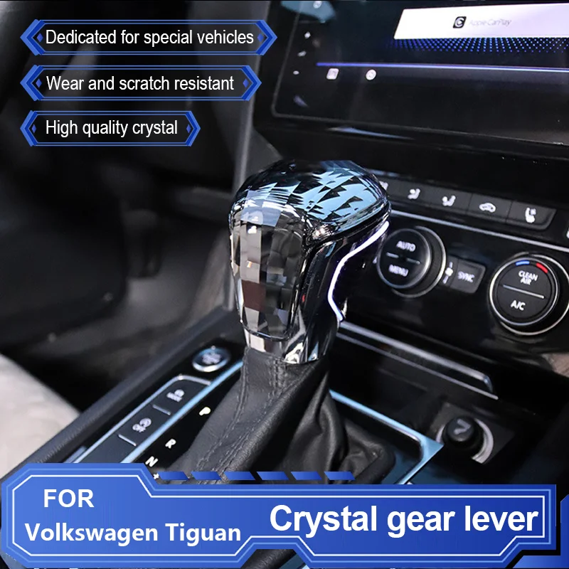 Crystal Gear Shift Knob Handle Anti Abrasion Scratch Car Accessories Modification for VW Volkswagen Tiguan MK2 2017~2022 2021
Crystal Gear Shift Knob Handle Anti Abrasion Scratch Car Accessories Modification for VW Volkswagen Tiguan MK2 2017~2022 2021