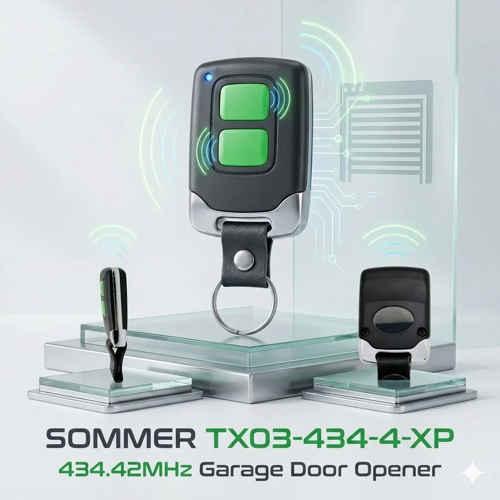 1/2pcs SOMMER TX03-434-4-XP 434.42MHzRoller Door Gate Operator Opener For Garage Door
1/2pcs SOMMER TX03-434-4-XP 434.42MHzRoller Door Gate Operator Opener For Garage Door