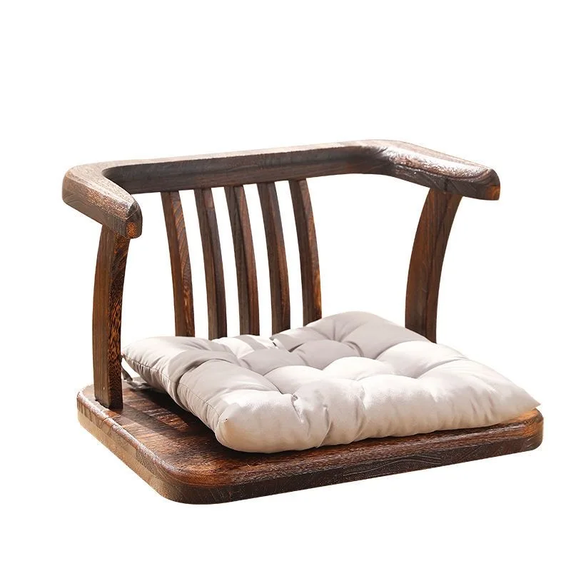 Tatami Floor Legless Chair Back Support Solid Wood Zaisu Seating Japanese Style Furniture Armchair For Living Room, Meditation
Tatami Floor Legless Chair Back Support Solid Wood Zaisu Seating Japanese Style Furniture Armchair For Living Room, Meditation