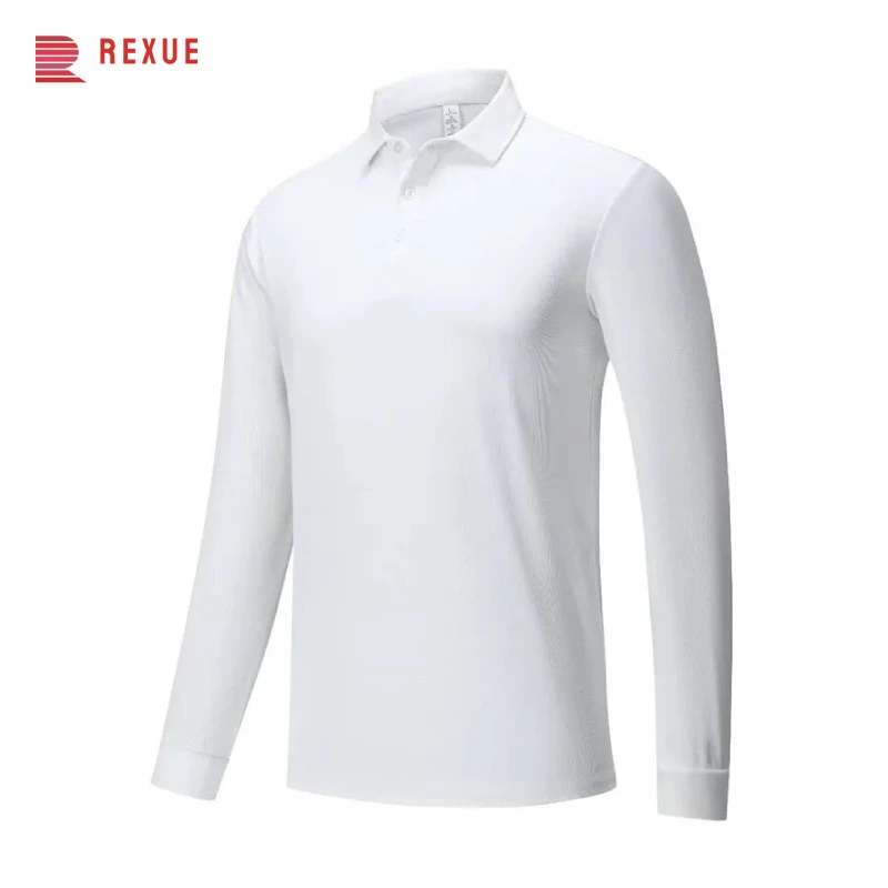 Men's Long Sleeve Golf Polo Autumn Spring High-Quality Running Jogging T-shirt Regular Fit Men Performance Athletic Sports Tee
Men's Long Sleeve Golf Polo Autumn Spring High-Quality Running Jogging T-shirt Regular Fit Men Performance Athletic Sports Tee