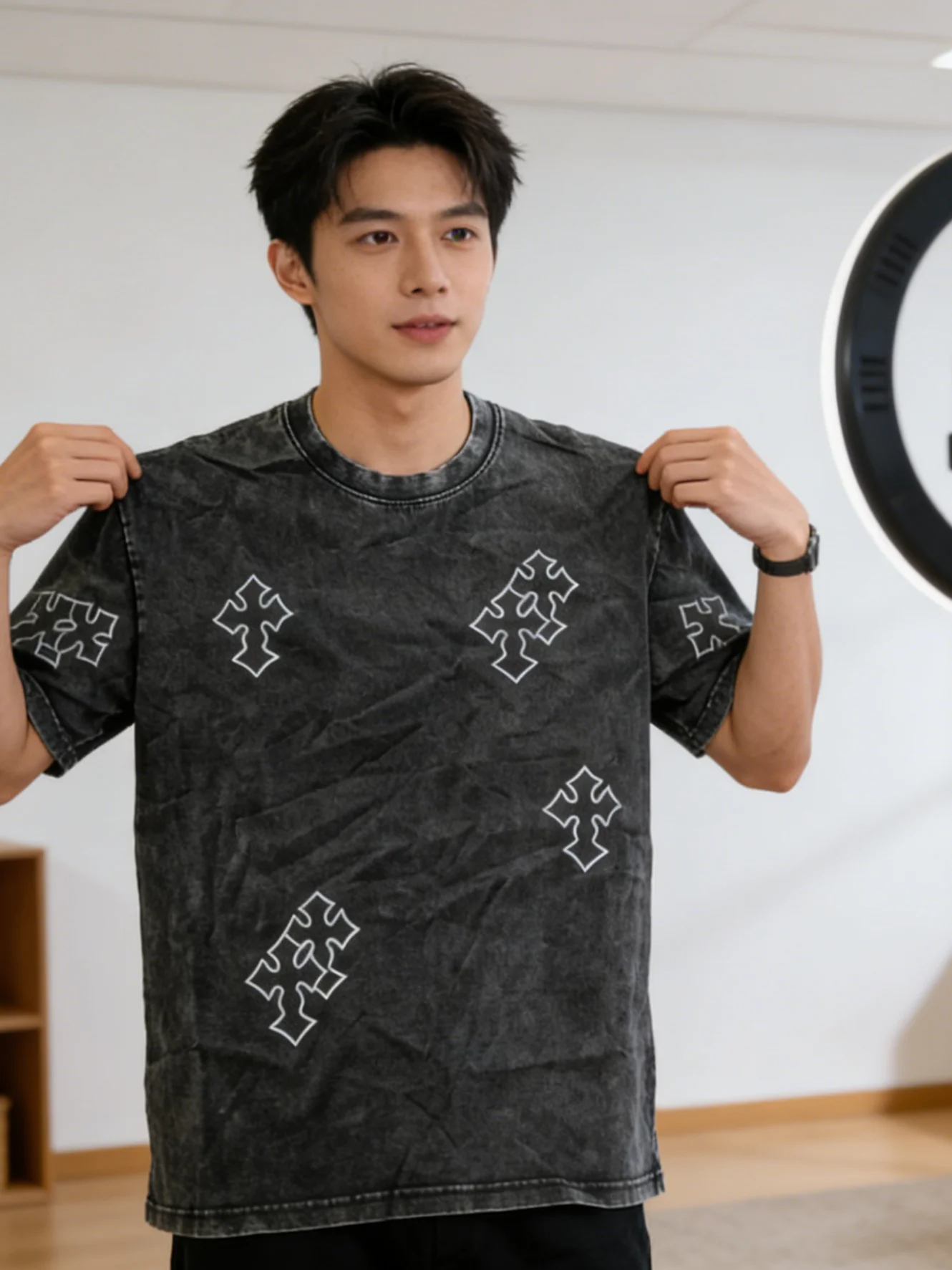 2026 High-Quality 100% Cotton Men's T-Shirt New Fashion Lightweight Anti-Pilling Loose Short Sleeve Streetwear
2026 High-Quality 100% Cotton Men's T-Shirt New Fashion Lightweight Anti-Pilling Loose Short Sleeve Streetwear